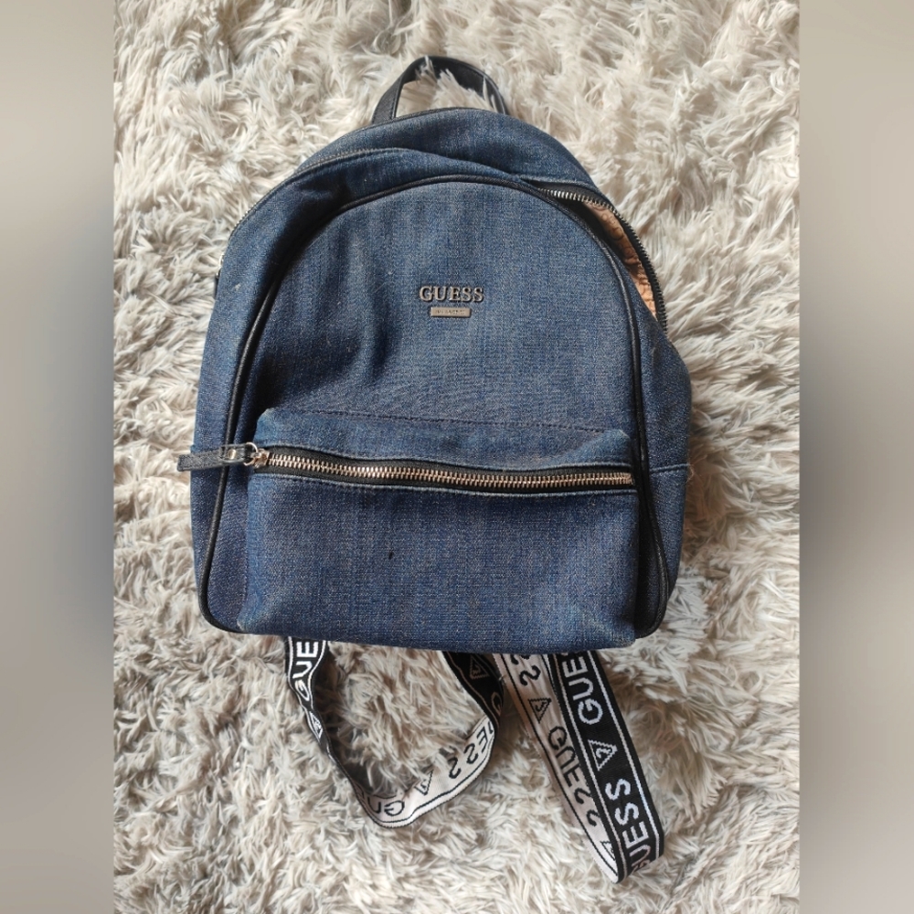 Guess Denim Backpack Small